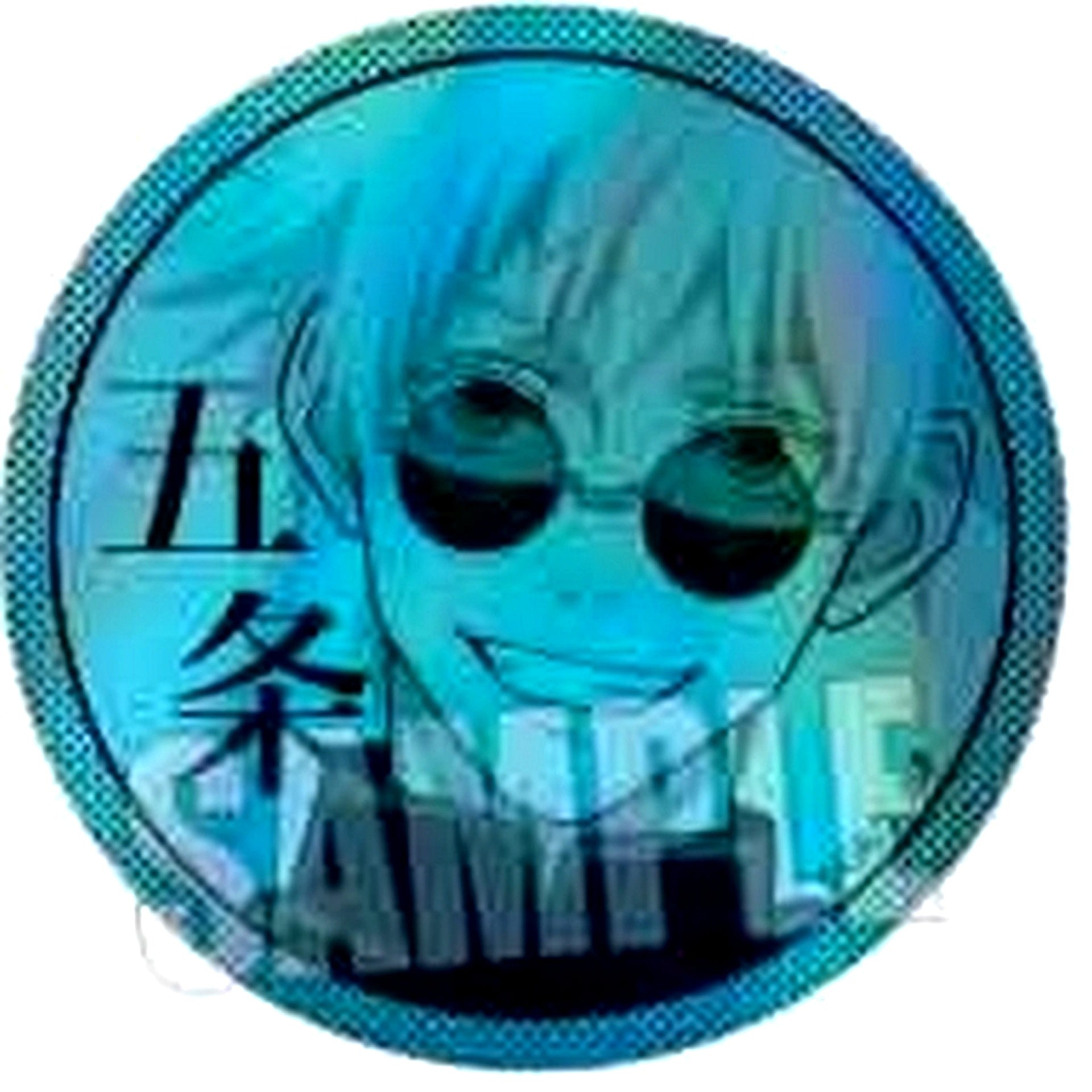Satoru Gojo A Trading Hologram Button Jujutsu Kaisen Hidden Inventory Premature Death [USED]