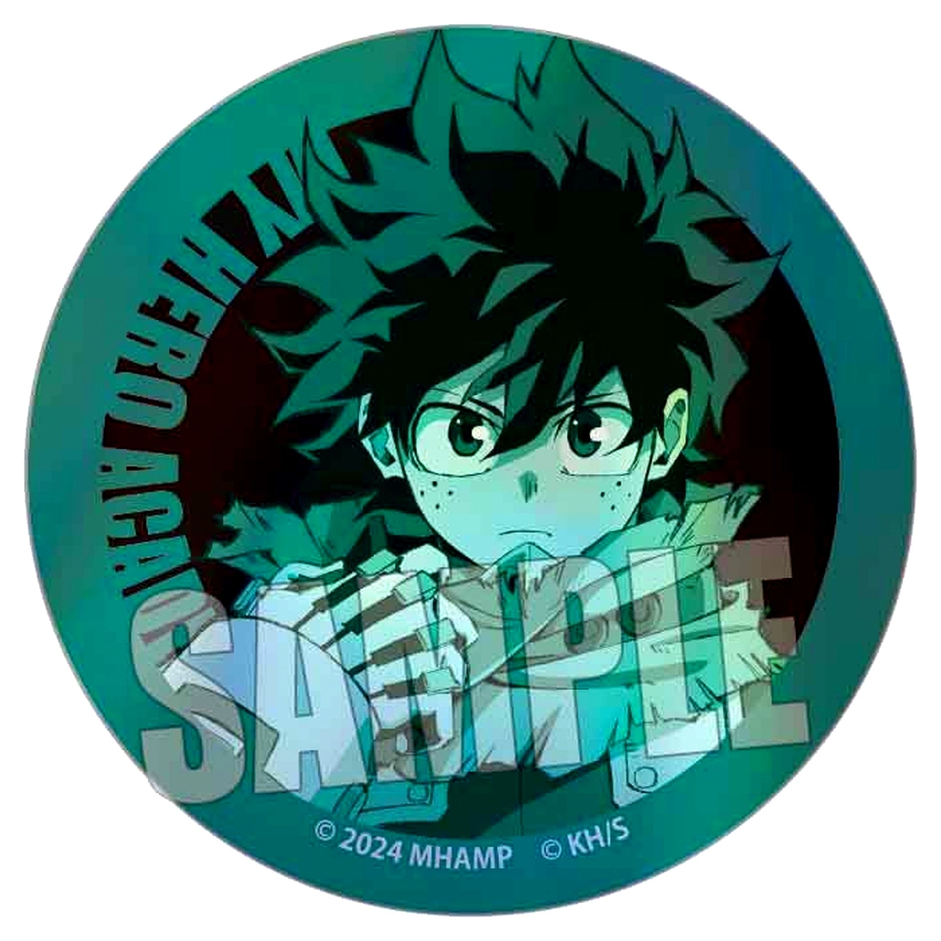 Izuku Midoriya My Hero Academia THE MOVIE You're Next Trading Hologram Button [USED]