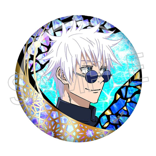 Satoru Gojo B Jujutsu Kaisen Raden Style Series Foil Stamped Button [USED]