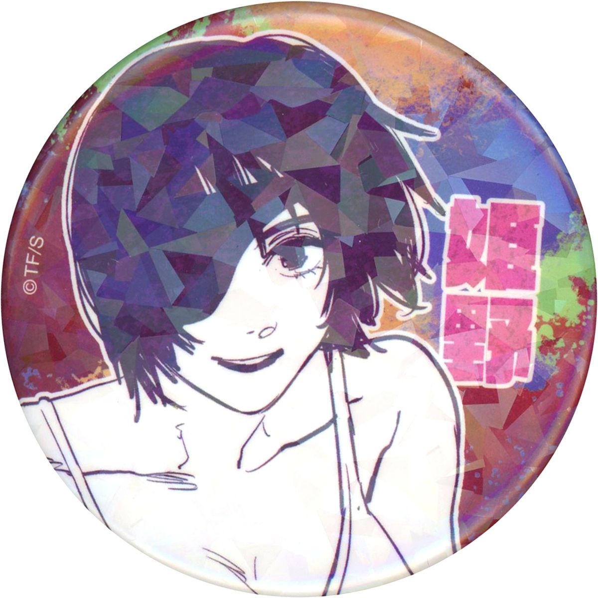 Himeno 2 Chainsaw Man Weekly Shonen Jump All Star Button Series 2 Jump Characters Store Limited [USED]