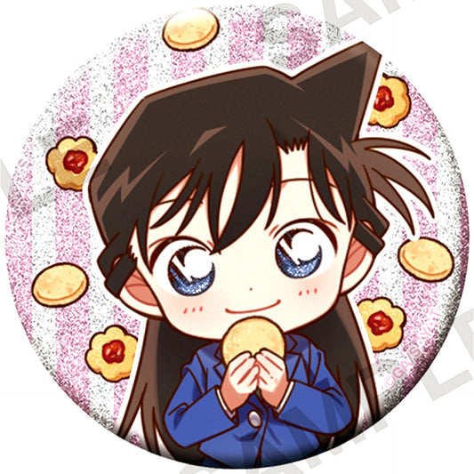 Ran Mouri Detective Conan Glitter Button Collection Cookie Ver. [USED]