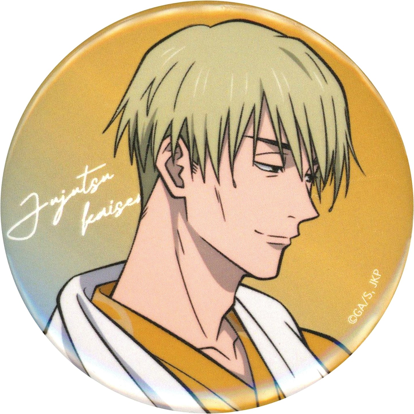 Kento Nanami Normal Jujutsu Kaisen Trading Button Random Holo Gokurakuyu RAKU SPA Gokuraku Juju Yasumi 2 [USED]