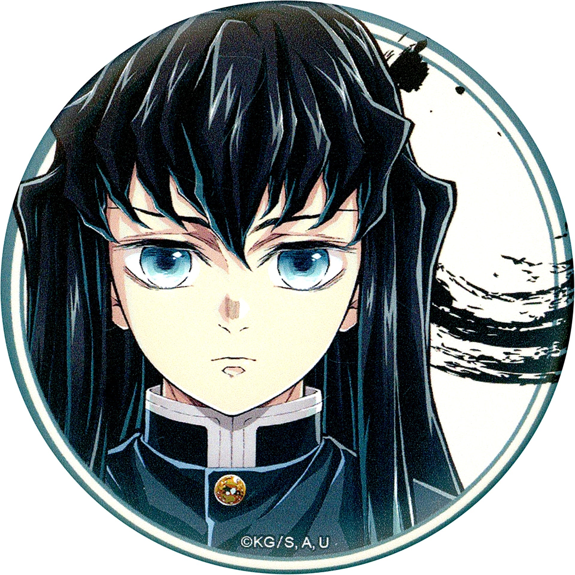 Muichiro Tokito Whole Face Demon Slayer Anime Hashira Exhibition To the Infinity Castle Random Matte Button [USED]