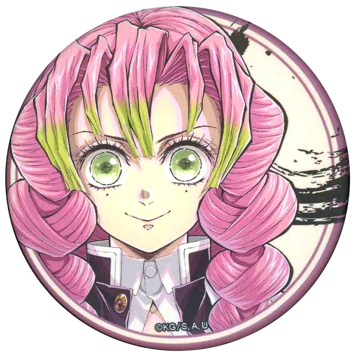 Mitsuri Kanroji Whole Face Demon Slayer Anime Hashira Exhibition To the Infinity Castle Random Matte Button [USED]