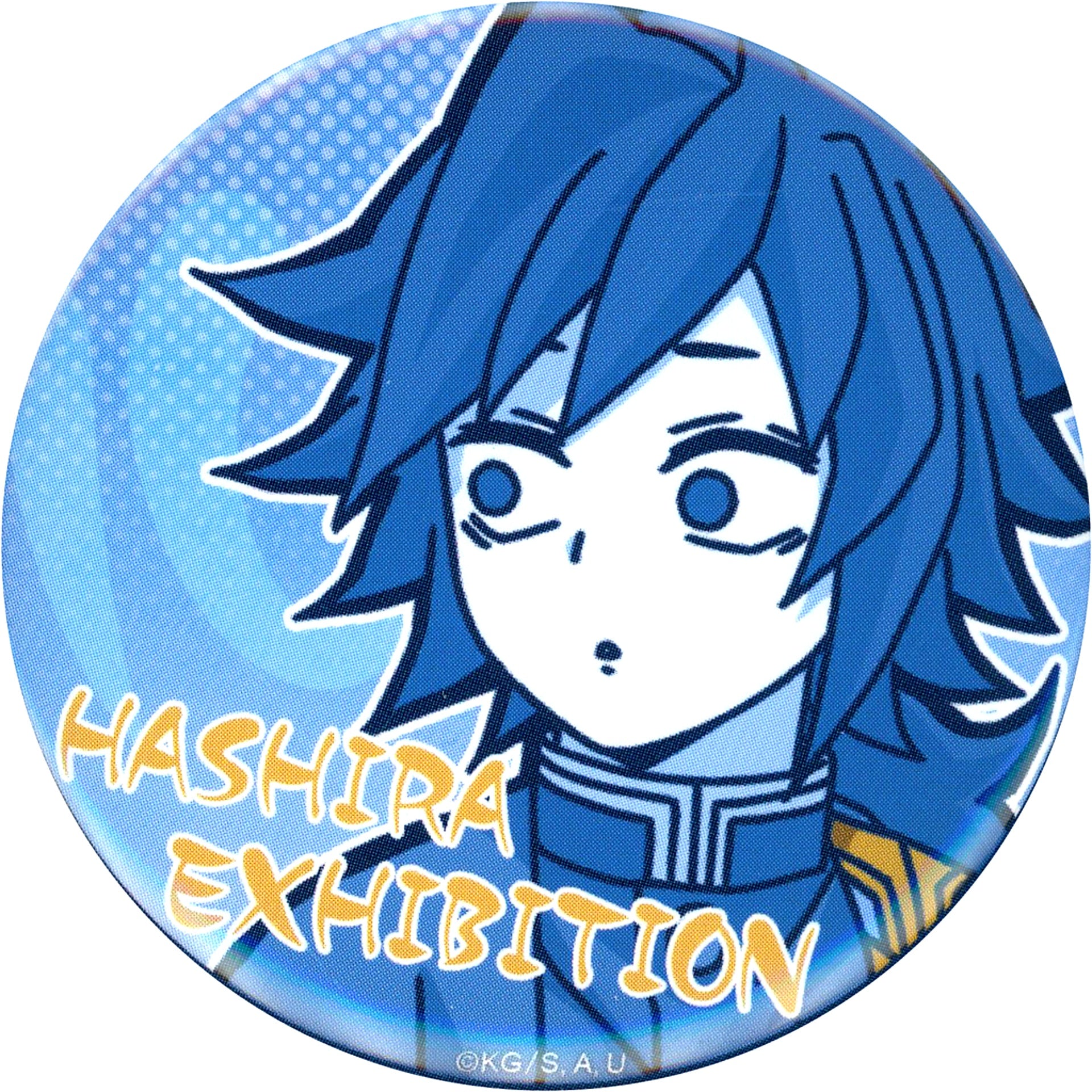 Giyu Tomioka Design 10 Anime Demon Slayer: Kimetsu no Yaiba Hashira Exhibition And to the Infinity Castle Hashira 100 Views Emotional Button 40 Giyu Tomioka [USED]