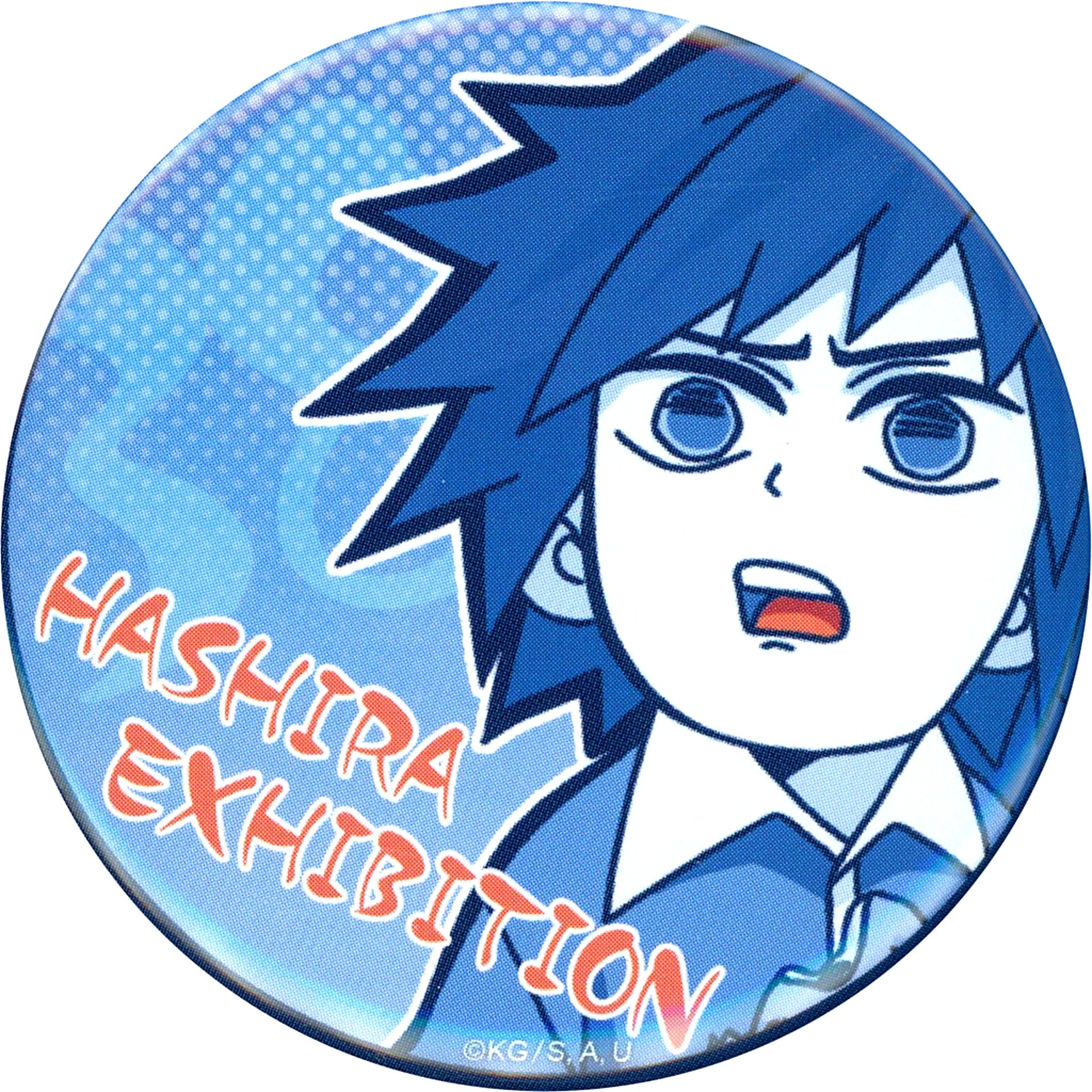 Giyu Tomioka Design 38 Anime Demon Slayer: Kimetsu no Yaiba Hashira Exhibition And to the Infinity Castle Hashira 100 Views Emotional Button 40 Giyu Tomioka [USED]