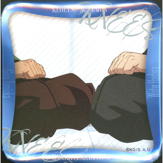 Giyu Tomioka Design 45 Anime Demon Slayer: Kimetsu no Yaiba Hashira Exhibition And to the Infinity Castle Hashira 100 Views Maniac Button 15 Giyu Tomioka [USED]