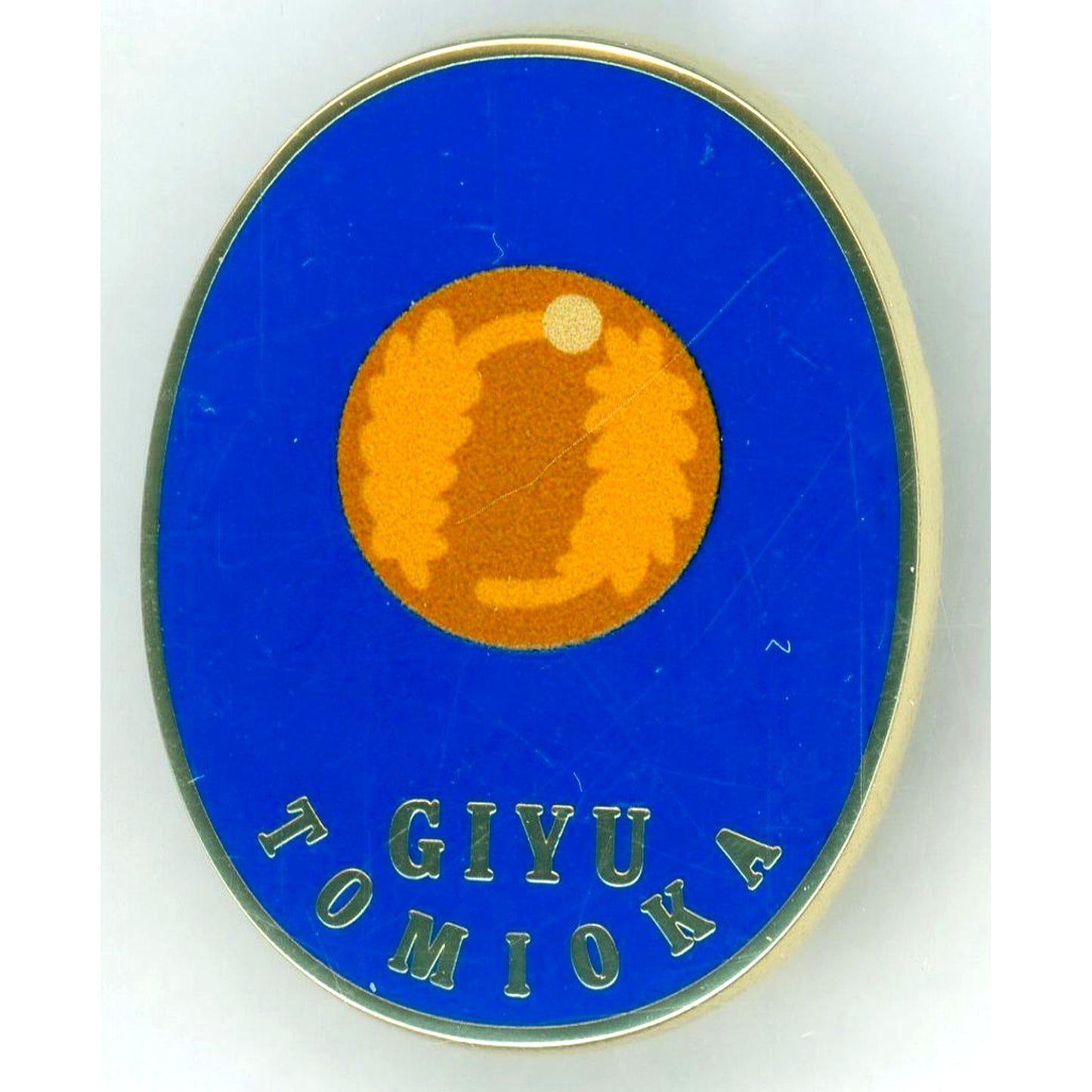 Giyu Tomioka Design 57 Anime Demon Slayer Hashira Exhibition And to the Infinity Castle Hashira Hyakkei Collection Pin 15 [USED]