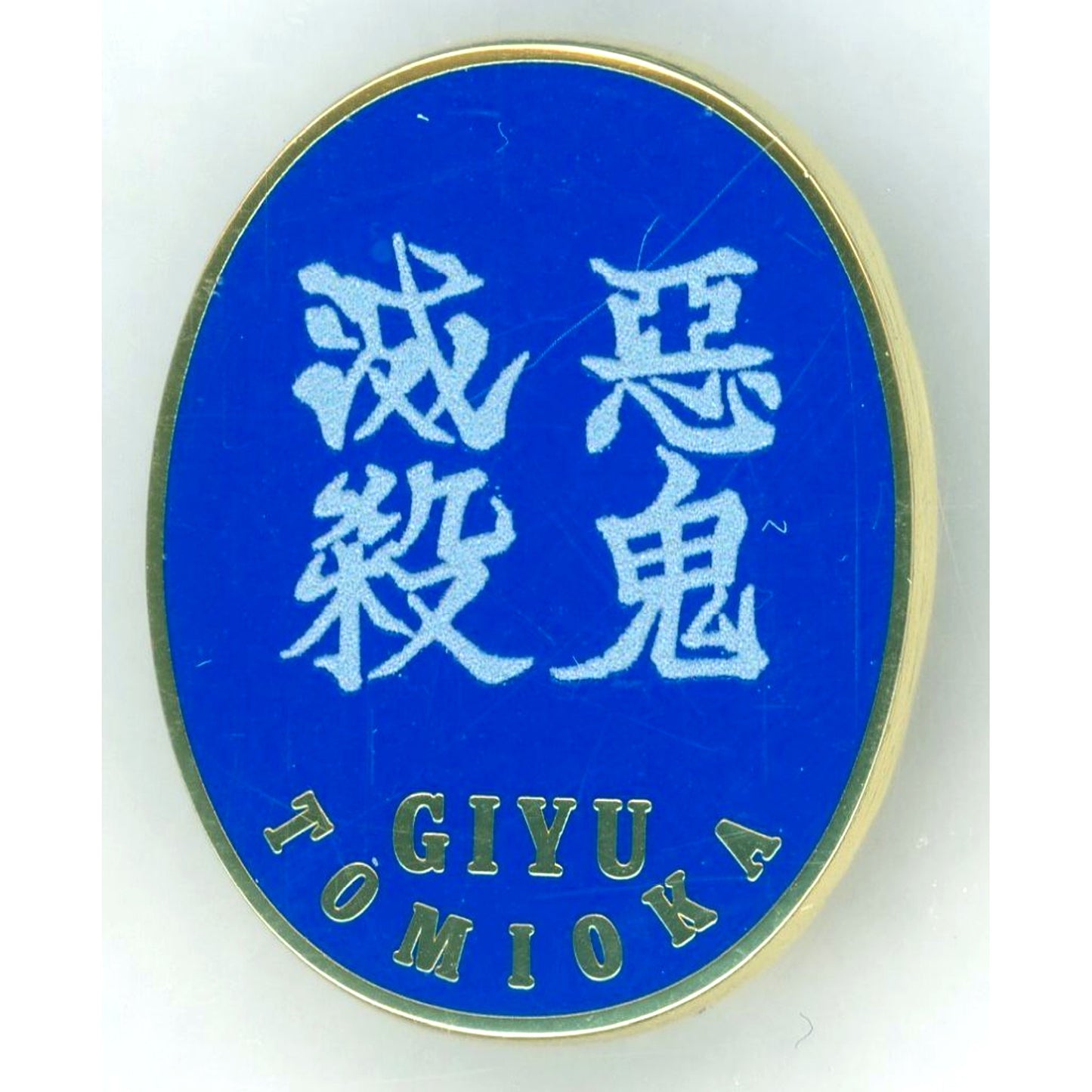 Giyu Tomioka Design 58 Demon Slayer: Kimetsu no Yaiba Hashira Exhibition -And to the Infinity Castle- Hashira 100 Views Collection Pins 15 [USED]