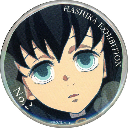 Muichiro Tokito Demon Slayer: Kimetsu no Yaiba Hashira Exhibition And to the Infinity Castle Hashira Hyakkei Emotional Button 40 Design 2 [USED]