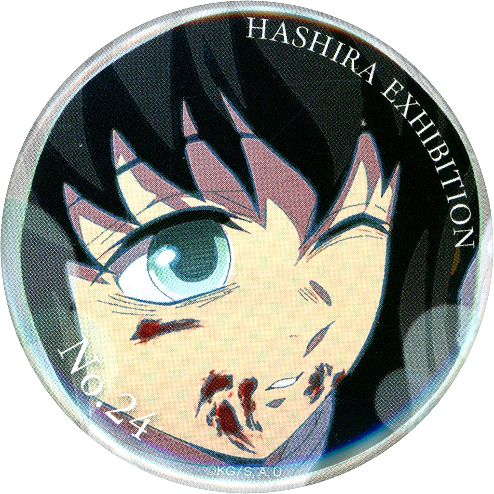 Muichiro Tokito Design 24 Demon Slayer: Kimetsu no Yaiba Hashira Exhibition -And to the Infinity Castle- Hashira 100 Views Emotional Button 40 [USED]