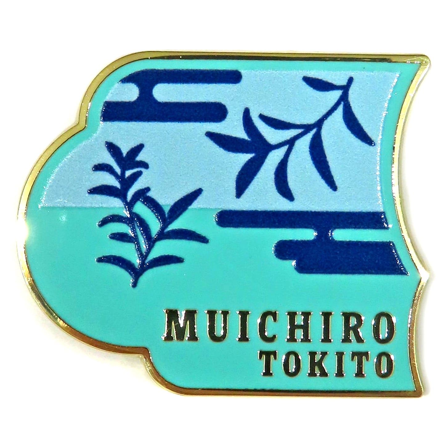 Muichiro Tokito Design 61 Anime Demon Slayer Hashira Exhibition And to the Infinity Castle Hashira Hyakkei Collection Pin 15 [USED]