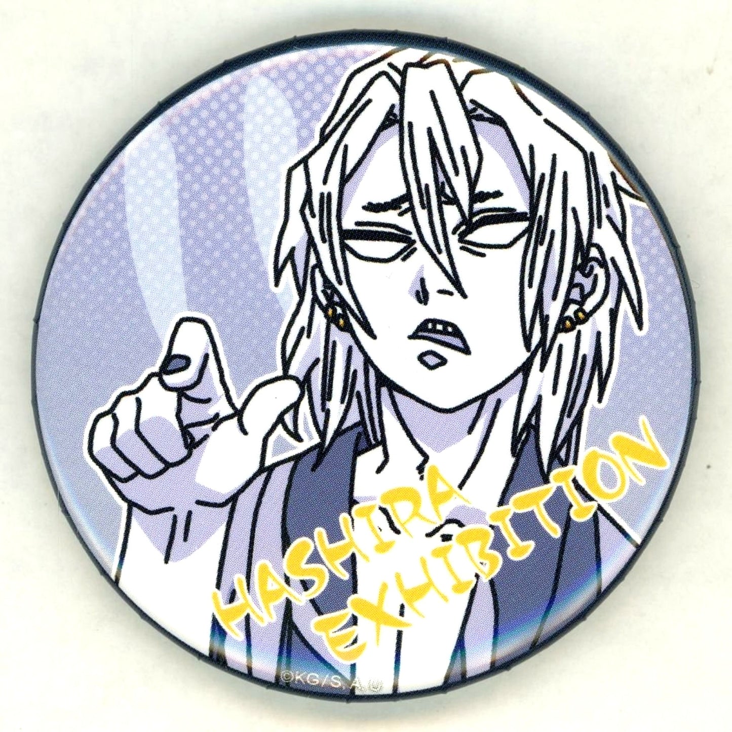 Tengen Uzui Design 11 Demon Slayer: Kimetsu no Yaiba Hashira Exhibition -And to the Infinity Castle- Hashira 100 Views Emotional Button 40 [USED]