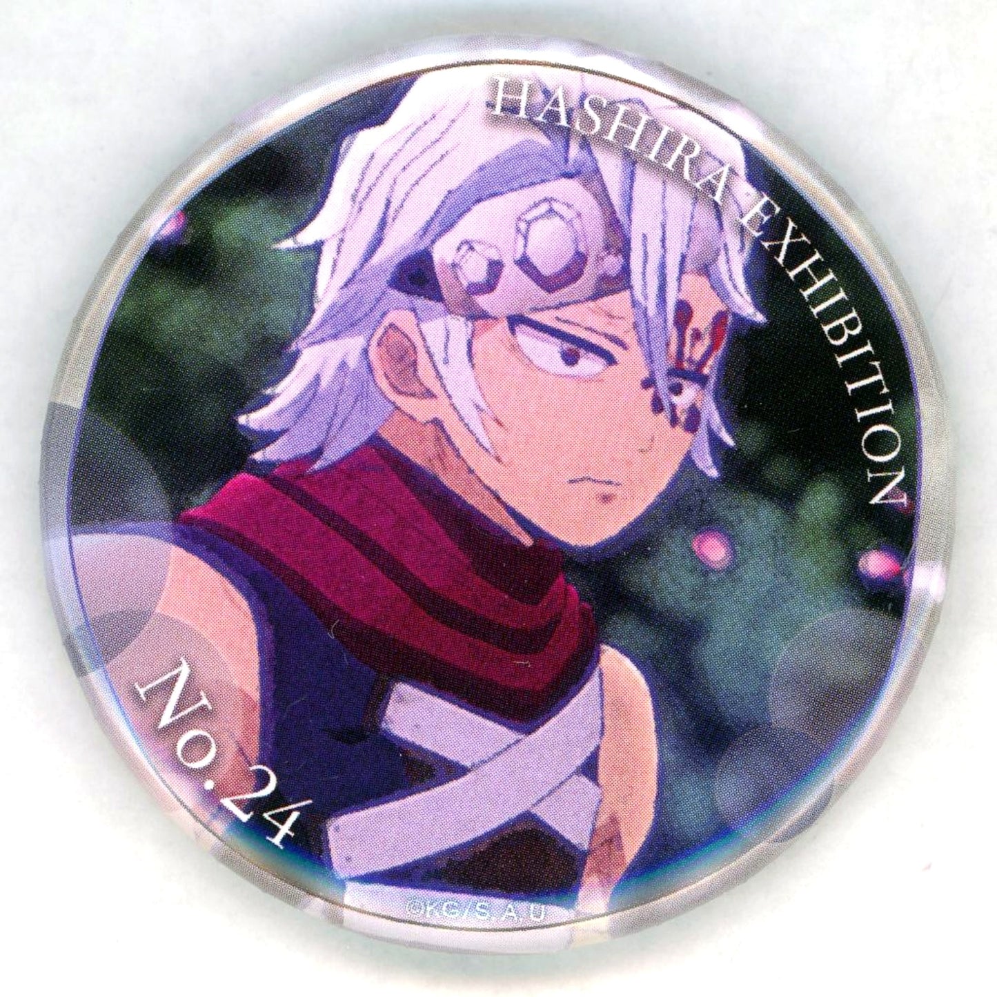 Tengen Uzui Design 24 Demon Slayer: Kimetsu no Yaiba Hashira Exhibition -And to the Infinity Castle- Hashira 100 Views Emotional Button 40 [USED]
