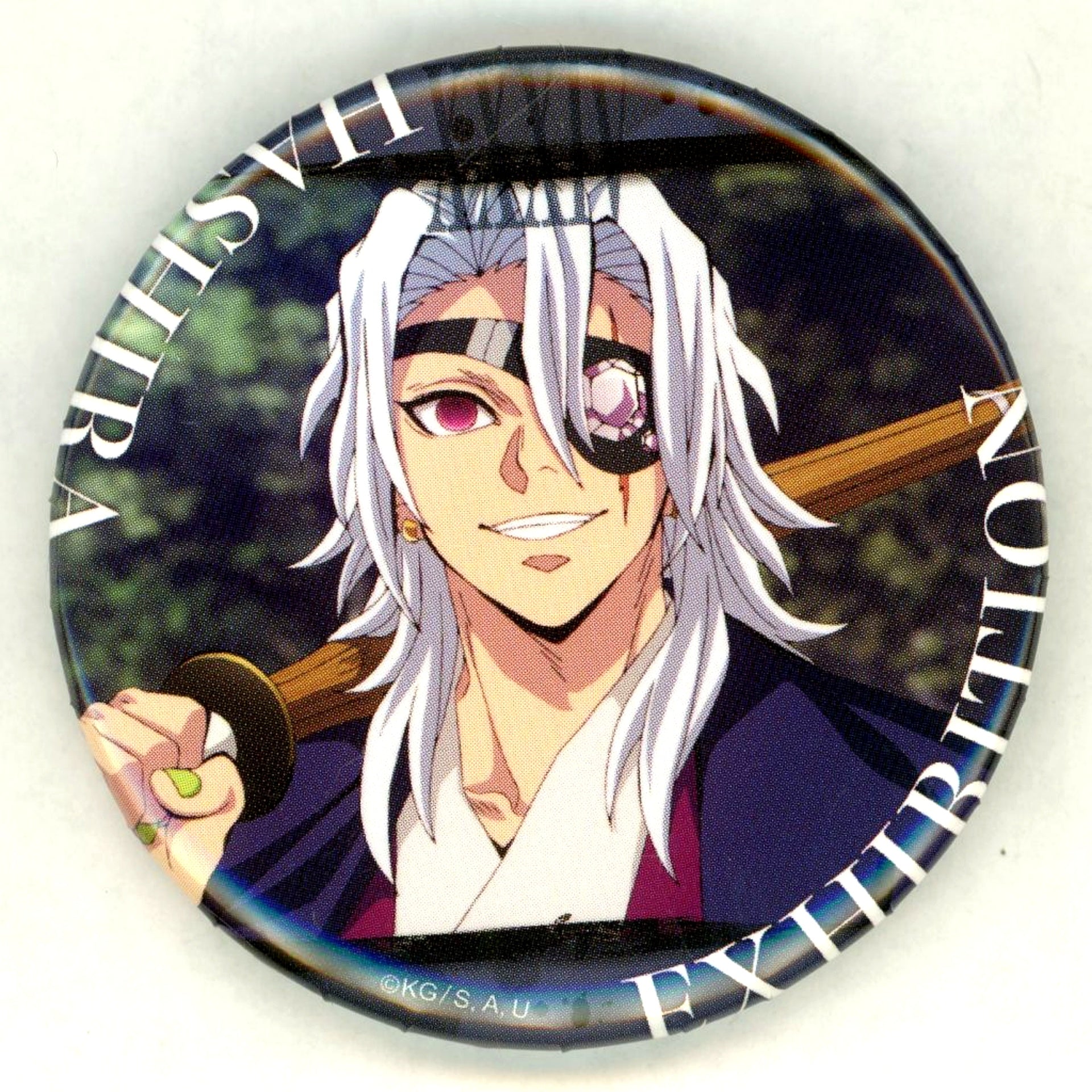 Tengen Uzui Design 34 Demon Slayer Anime Hashira Exhibition To the Infinity Castle Hashira 100 Views Emotional Button 40 [USED]