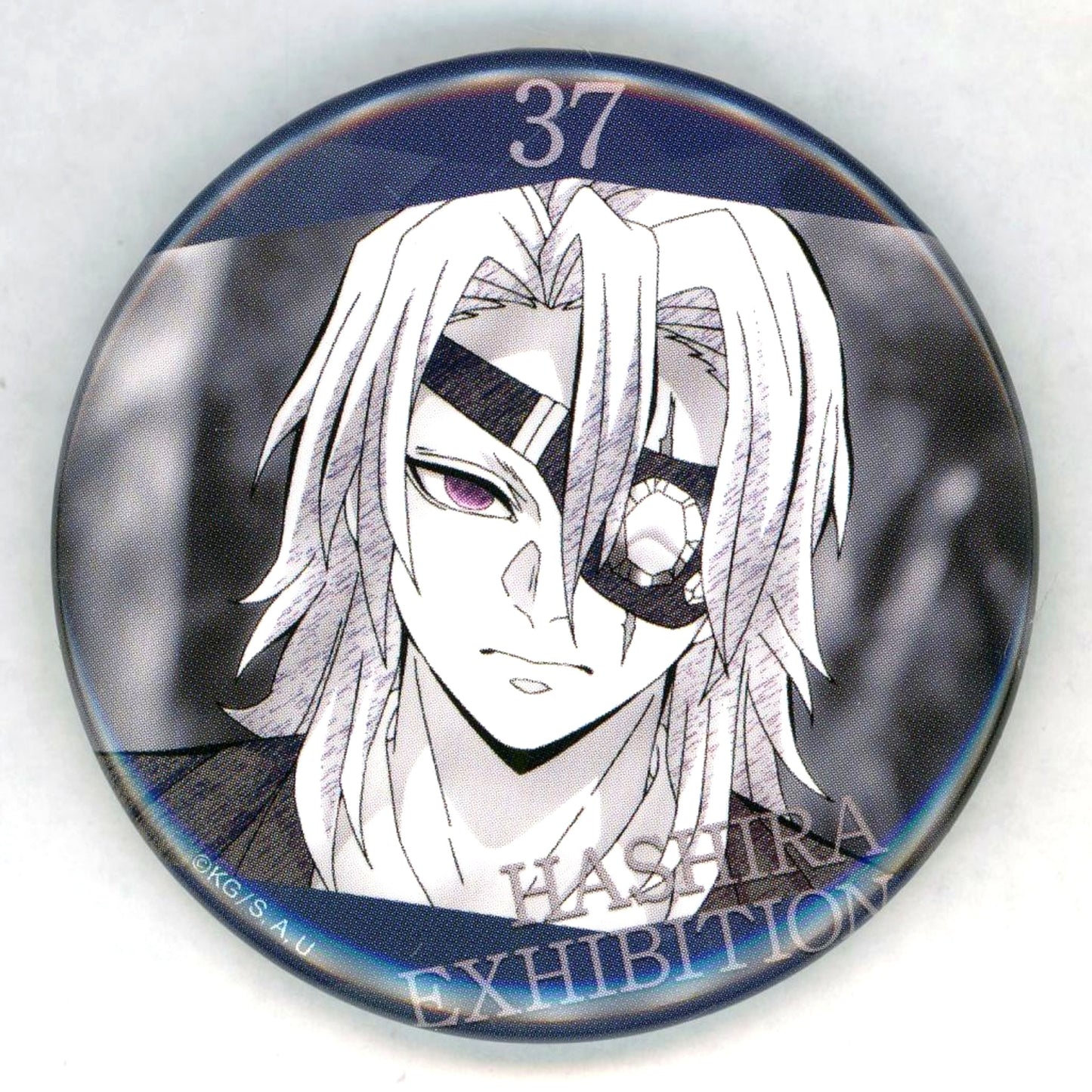 Tengen Uzui Design 37 Anime Demon Slayer: Kimetsu no Yaiba Hashira Exhibition And to the Infinity Castle Hashira 100 Views Emotional Button 40 Tengen Uzui [USED]