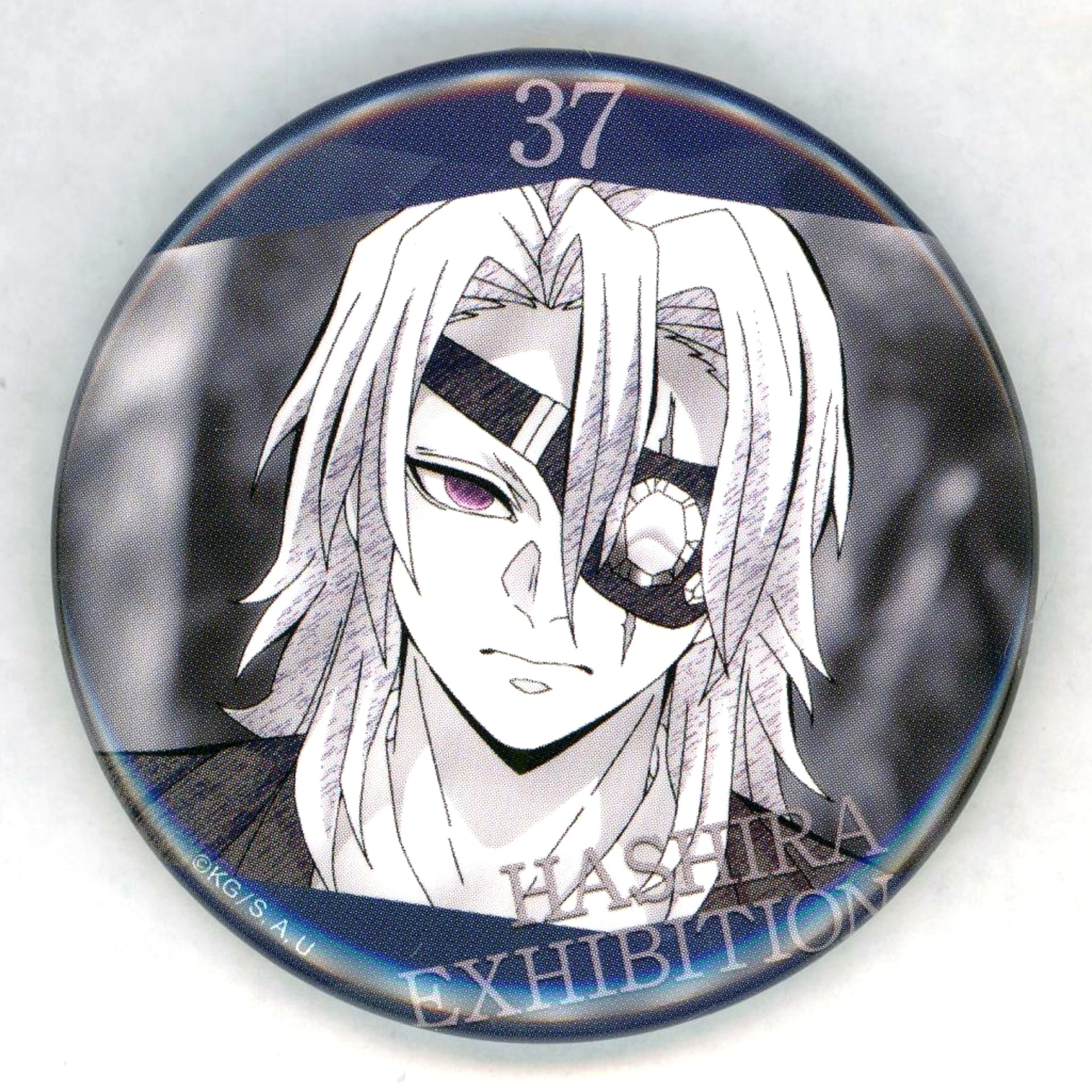 Tengen Uzui Design 37 Anime Demon Slayer: Kimetsu no Yaiba Hashira Exhibition And to the Infinity Castle Hashira 100 Views Emotional Button 40 Tengen Uzui [USED]