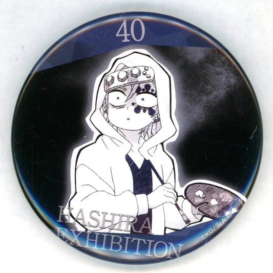 Tengen Uzui Design 40 Demon Slayer Kimetsu no Yaiba Hashira Exhibition And to the Infinite Castle Hashira Hyakkei Emotional Button 40 [USED]