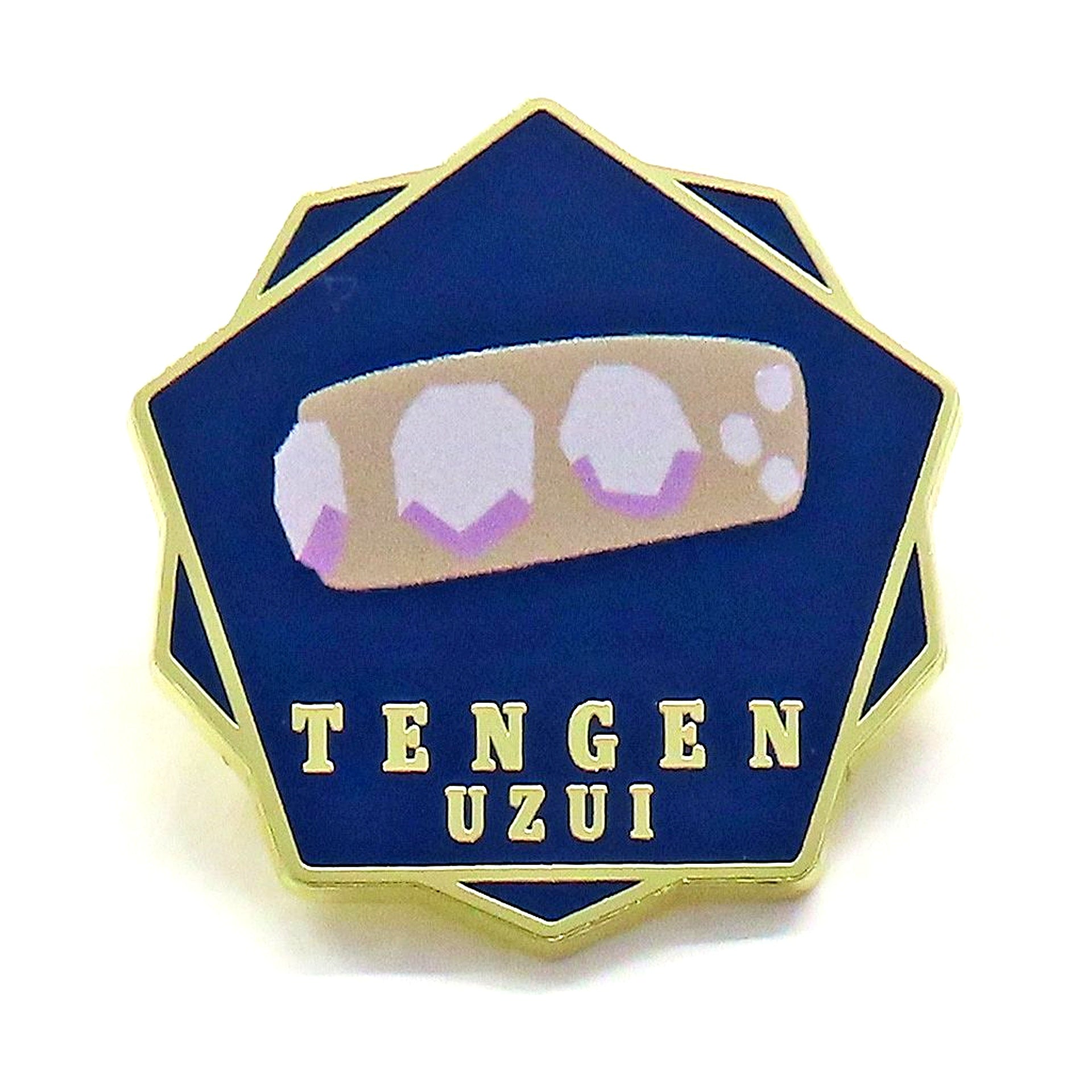 Tengen Uzui Design 64 Demon Slayer Kimetsu no Yaiba Hashira Exhibition And to the Infinite Castle Hashira Hyakkei Collection Pins 15 [USED]