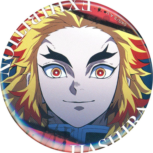 Kyojuro Rengoku Demon Slayer: Kimetsu no Yaiba Design 16 Hashira Hyakkei Emotional Button 40 Hashira Exhibition And to the Infinity Castle [USED]