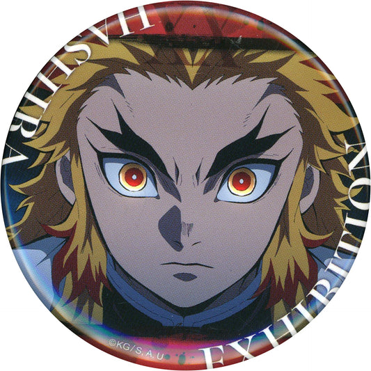 Kyojuro Rengoku Design 20 Demon Slayer Emotional Button 40 Hashira Exhibition And to the Infinity Castle Hashira Hyakkei [USED]