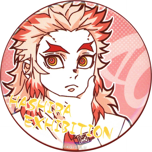 Kyojuro Rengoku Design 40 Demon Slayer: Kimetsu no Yaiba Hashira Exhibition -And to the Infinity Castle- Hashira 100 Views Emotional Button 40 [USED]
