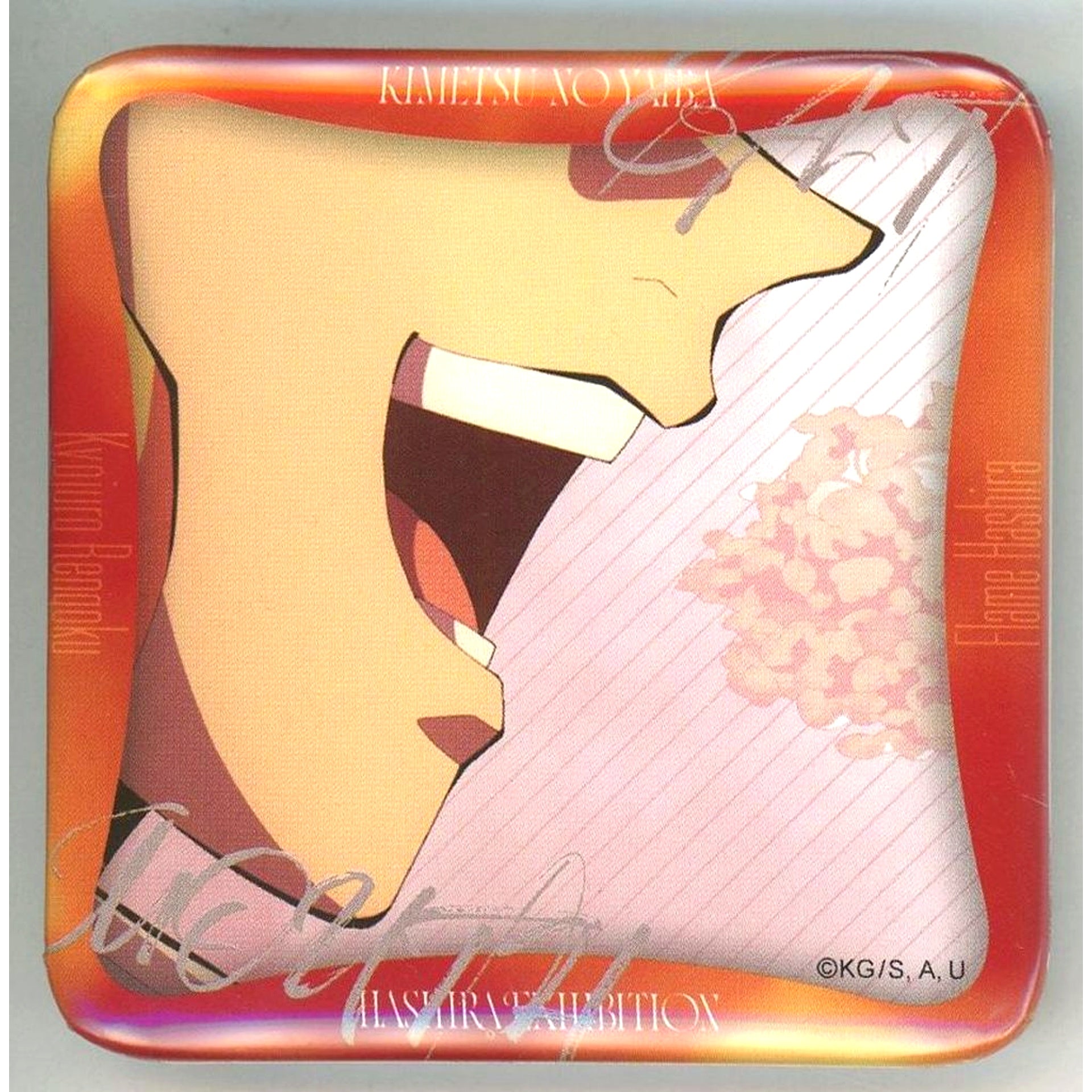 Kyojuro Rengoku Design 42 Demon Slayer Anime Hashira Exhibition To the Infinity Castle Hashira 100 Views Maniac Button 15 [USED]