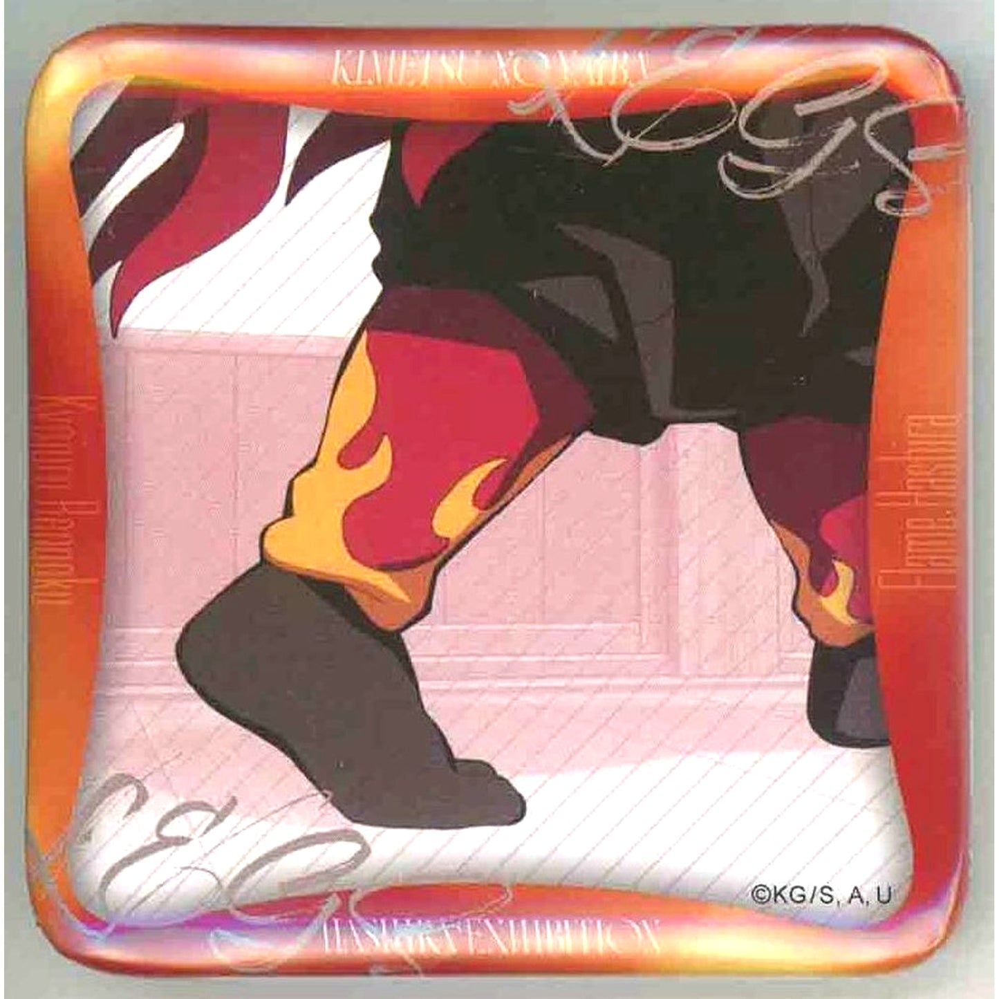 Kyojuro Rengoku Design 47 Demon Slayer: Kimetsu no Yaiba Hashira Exhibition -And to the Infinity Castle- Hashira 100 Views Maniac Button 15 [USED]