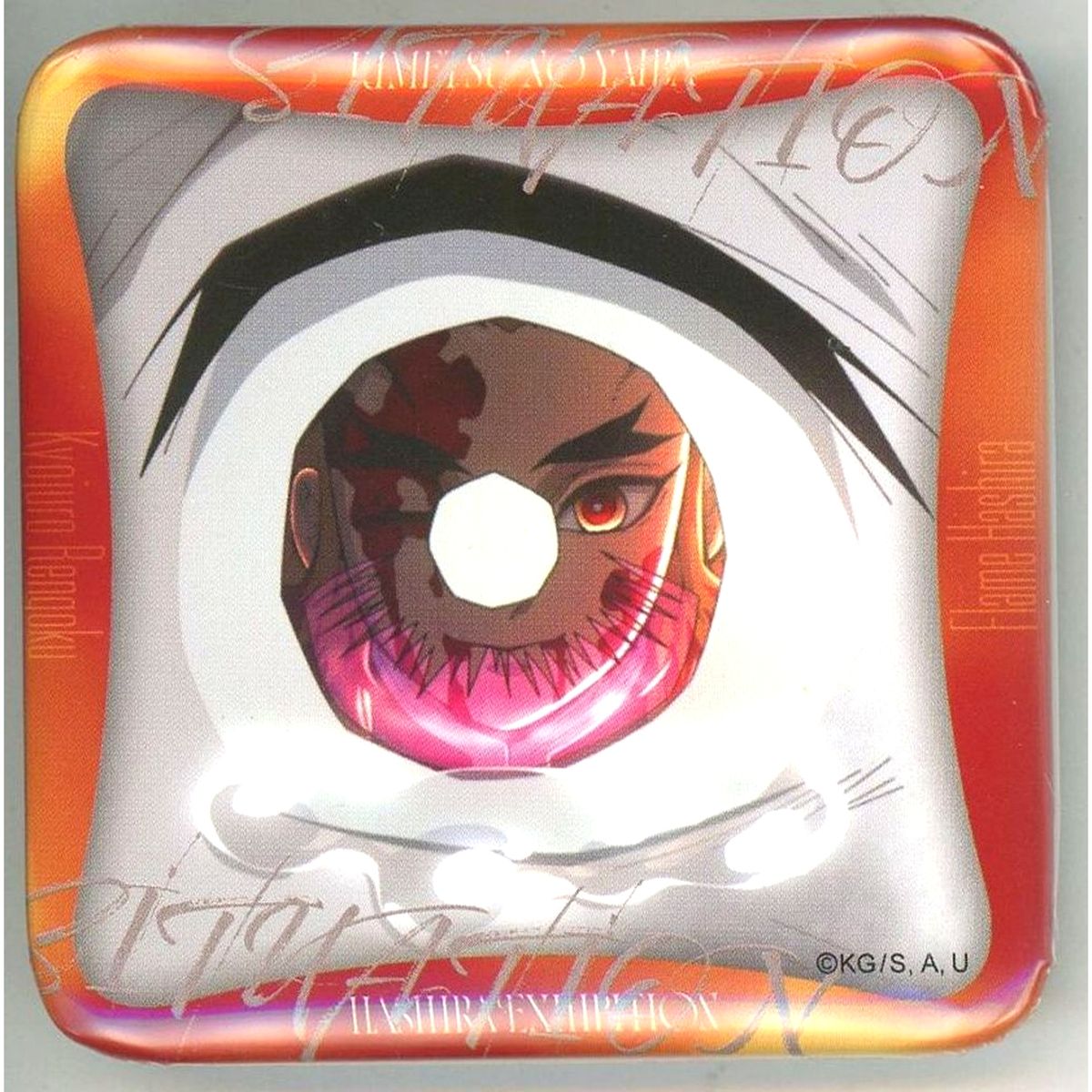 Kyojuro Rengoku Demon Slayer: Kimetsu no Yaiba Design 52 Hashira Hyakkei Maniac Button 15 Hashira Exhibition And to the Infinity Castle [USED]