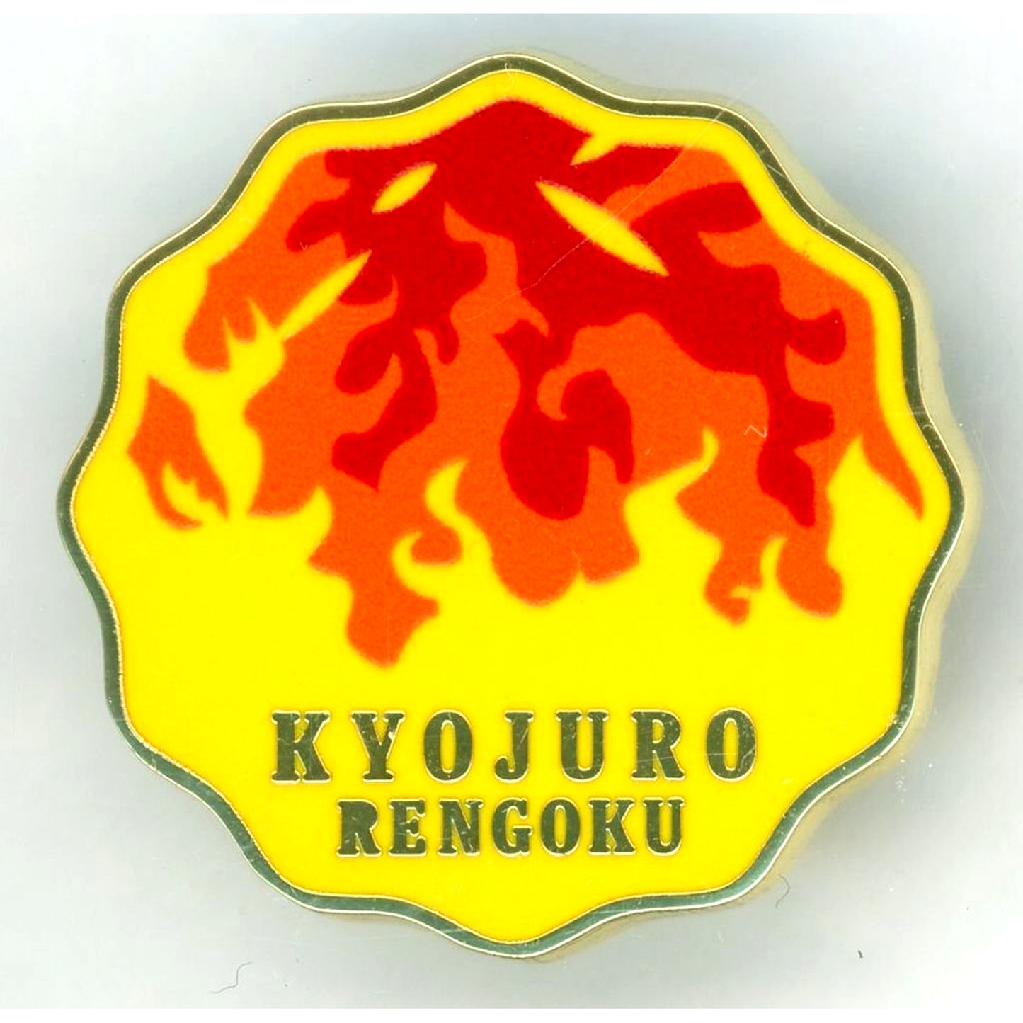 Kyojuro Rengoku Design 61 Demon Slayer Anime Hashira Exhibition To the Infinity Castle Hashira 100 Views Collection Pins 15 [USED]