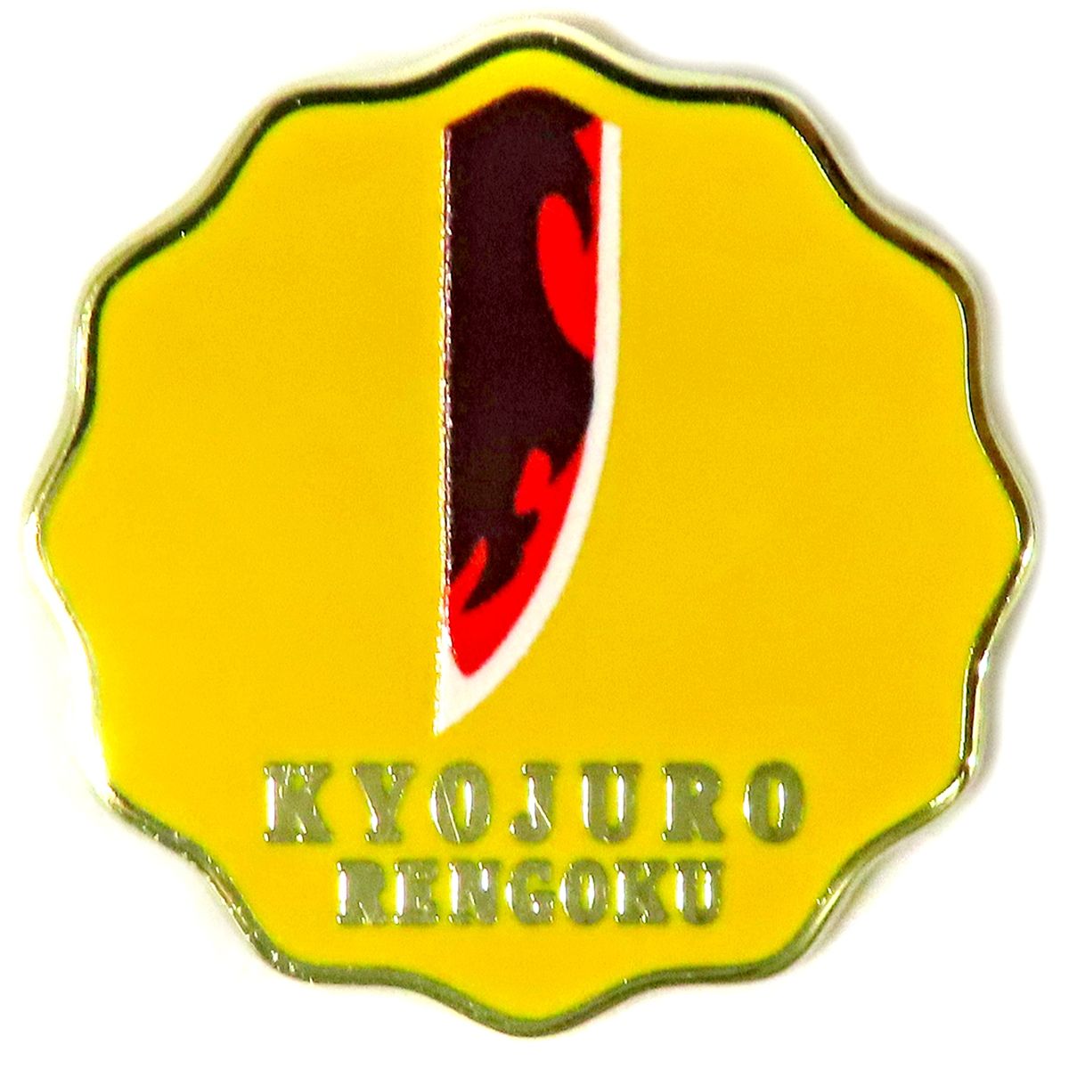 Kyojuro Rengoku Design 62 Demon Slayer: Kimetsu no Yaiba Hashira Exhibition And to the Infinity Castle Hashira Hyakkei Collection Pins 15 [USED]