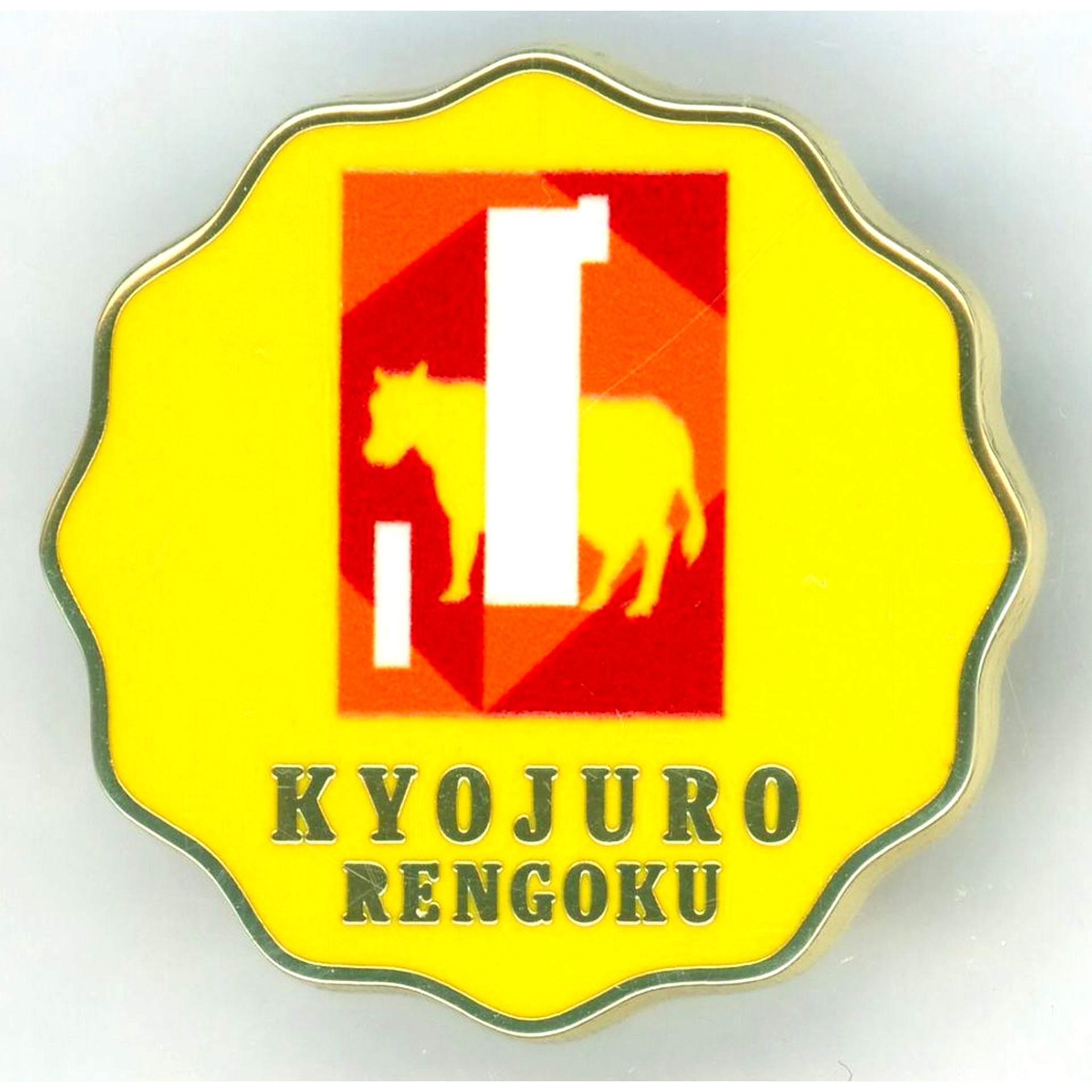 Kyojuro Rengoku Design 66 Anime Demon Slayer Hashira Exhibition And to the Infinity Castle Hashira Hyakkei Collection Pins 15 [USED]