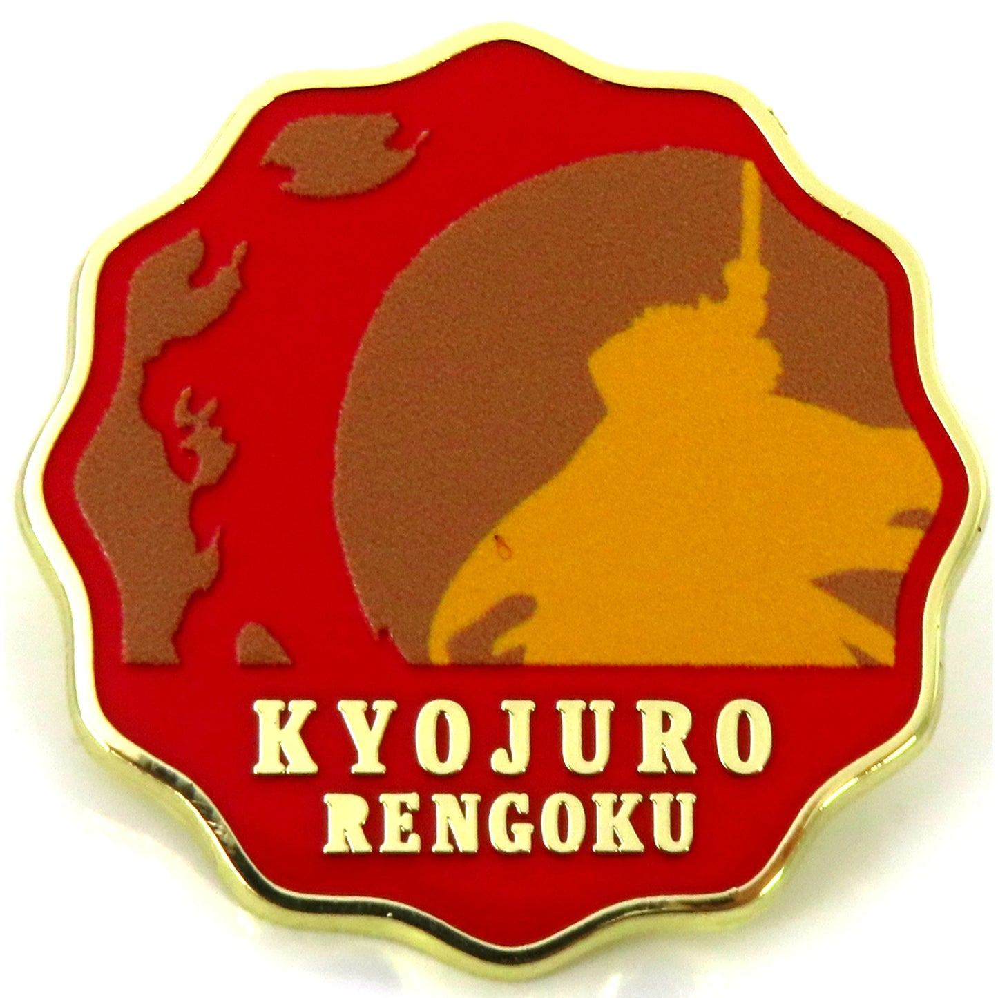 Kyojuro Rengoku Design 67 Anime Demon Slayer Hashira Exhibition And to the Infinity Castle Hashira Hyakkei Collection Pins 15 [USED]