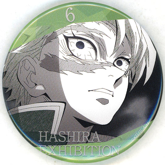 Sanemi Shinazugawa Design 6 Demon Slayer: Kimetsu no Yaiba Hashira Exhibition -And to the Infinity Castle- Hashira 100 Views Emotional Button 40 [USED]