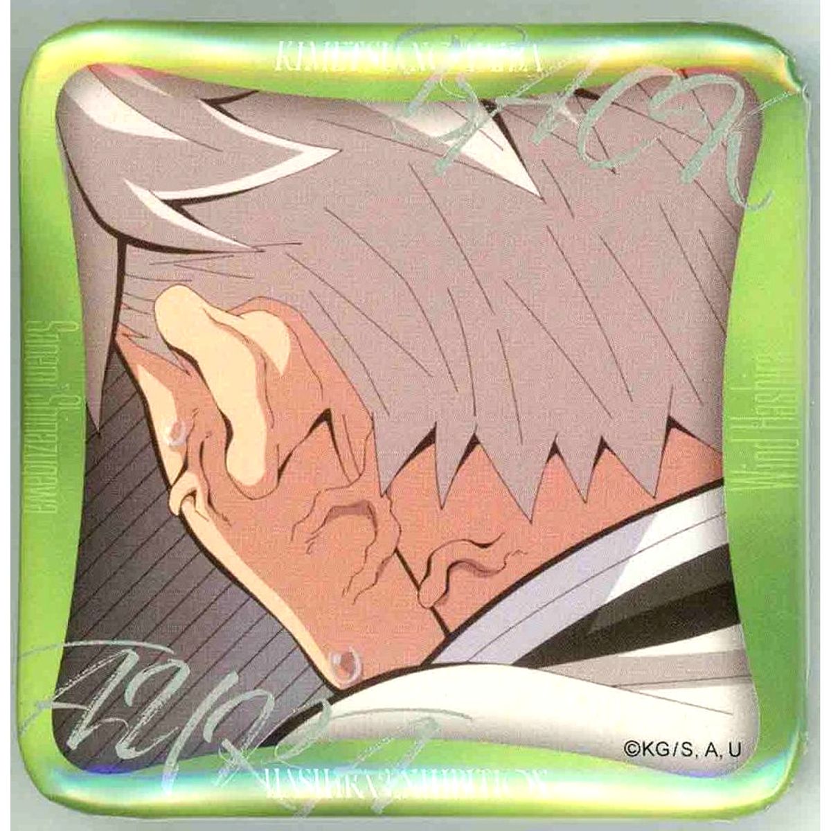 Sanemi Shinazugawa Design 52 Demon Slayer: Kimetsu no Yaiba Hashira Exhibition And to the Infinity Castle Hashira Hyakkei Maniac Button 15 [USED]