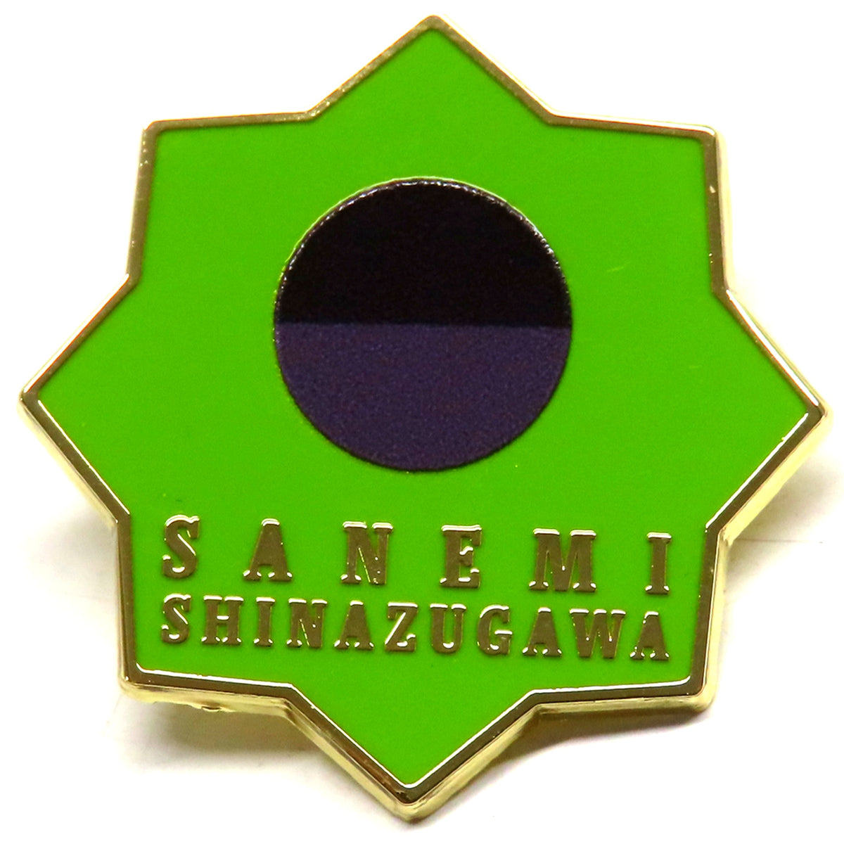 Sanemi Shinazugawa Design 60 Anime Demon Slayer Hashira Exhibition And to the Infinity Castle Hashira Hyakkei Collection Pin 15 [USED]