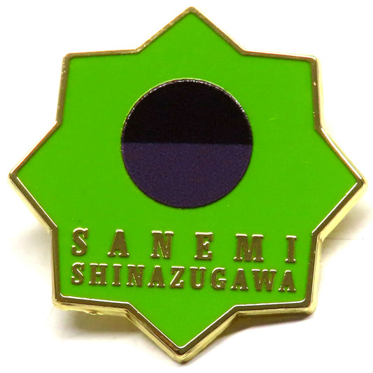 Sanemi Shinazugawa Design 60 Anime Demon Slayer Hashira Exhibition And to the Infinity Castle Hashira Hyakkei Collection Pin 15 [USED]