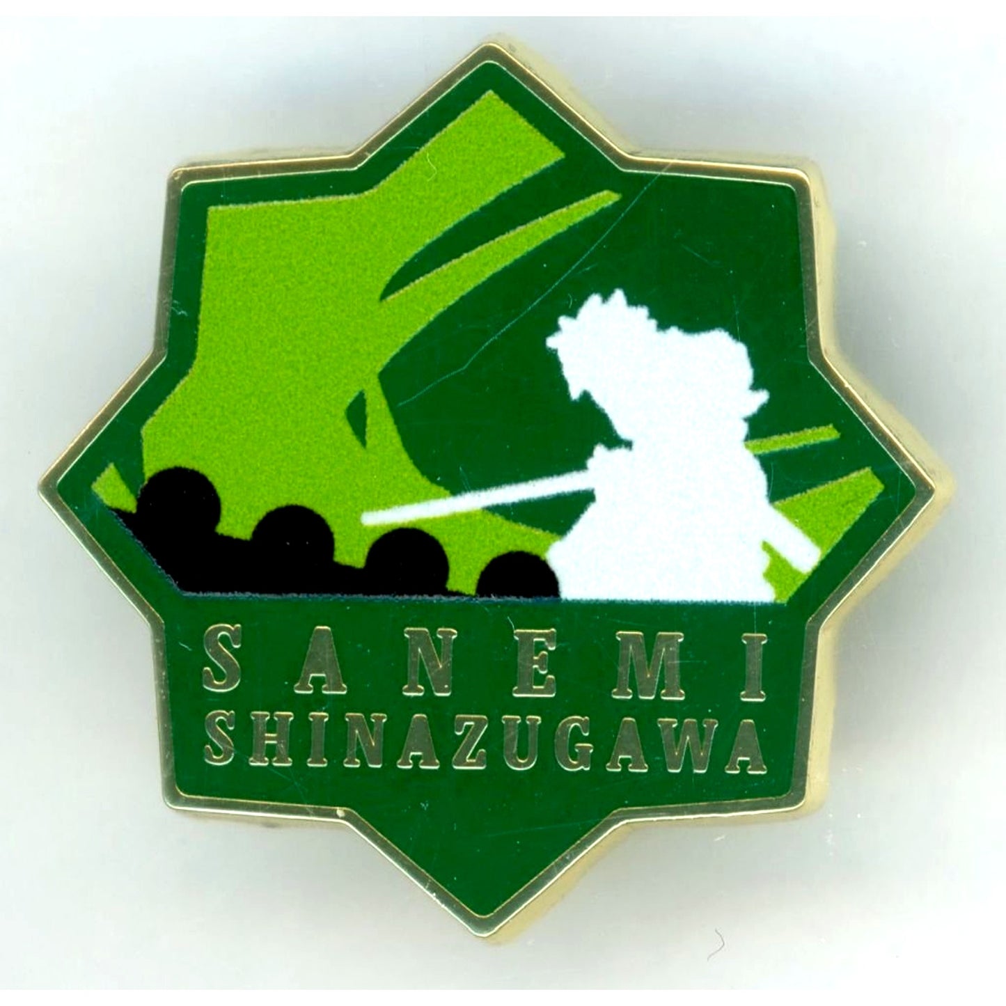 Sanemi Shinazugawa Demon Slayer: Kimetsu no Yaiba Design 67 Collection Pins 15 Hashira Exhibition And to the Infinity Castle Hashira Hyakkei [USED]