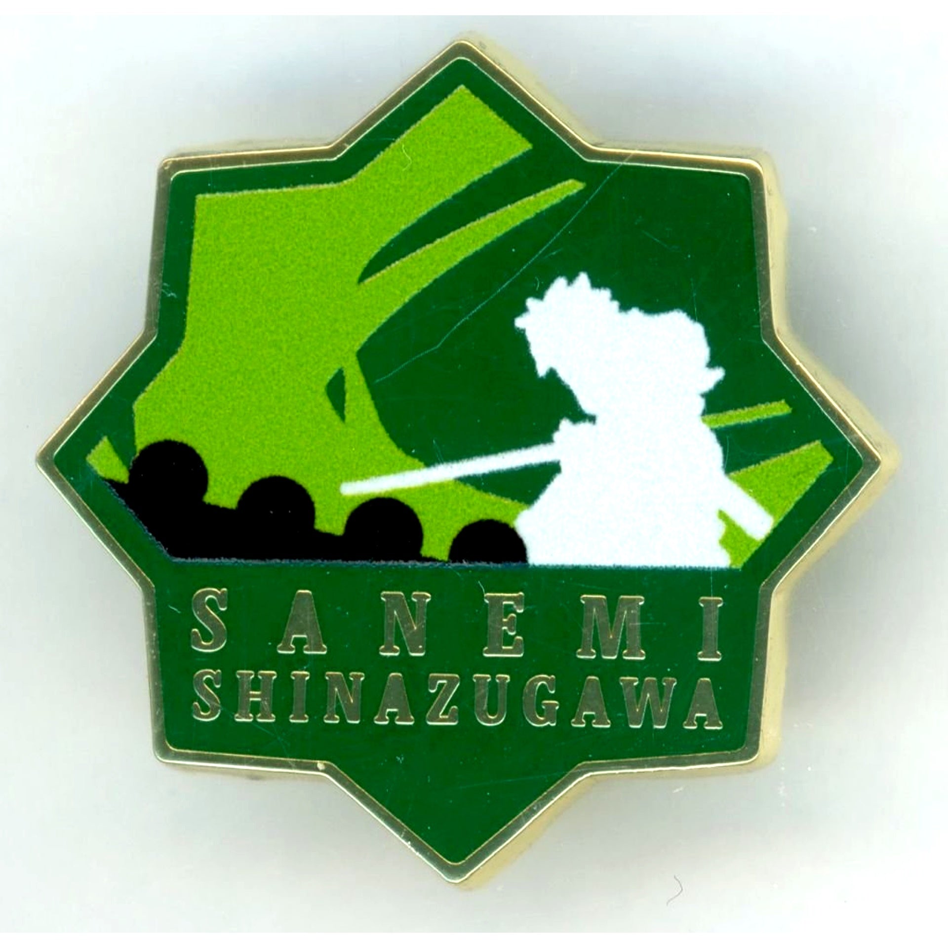 Sanemi Shinazugawa Demon Slayer: Kimetsu no Yaiba Design 67 Collection Pins 15 Hashira Exhibition And to the Infinity Castle Hashira Hyakkei [USED]