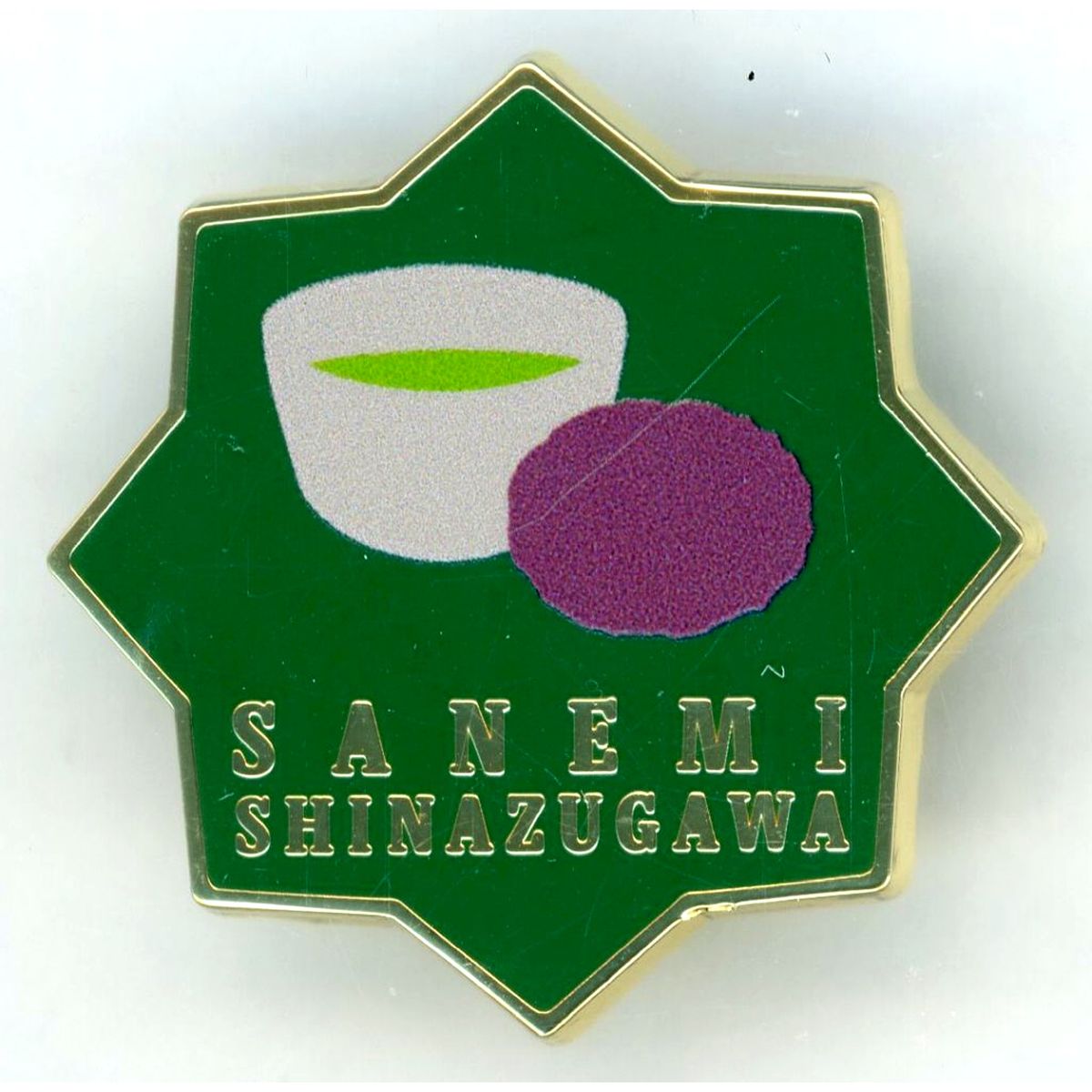 Sanemi Shinazugawa Demon Slayer: Kimetsu no Yaiba Design 69 Hashira Hyakkei Collection Pins 15 Hashira Exhibition And to the Infinity Castle [USED]