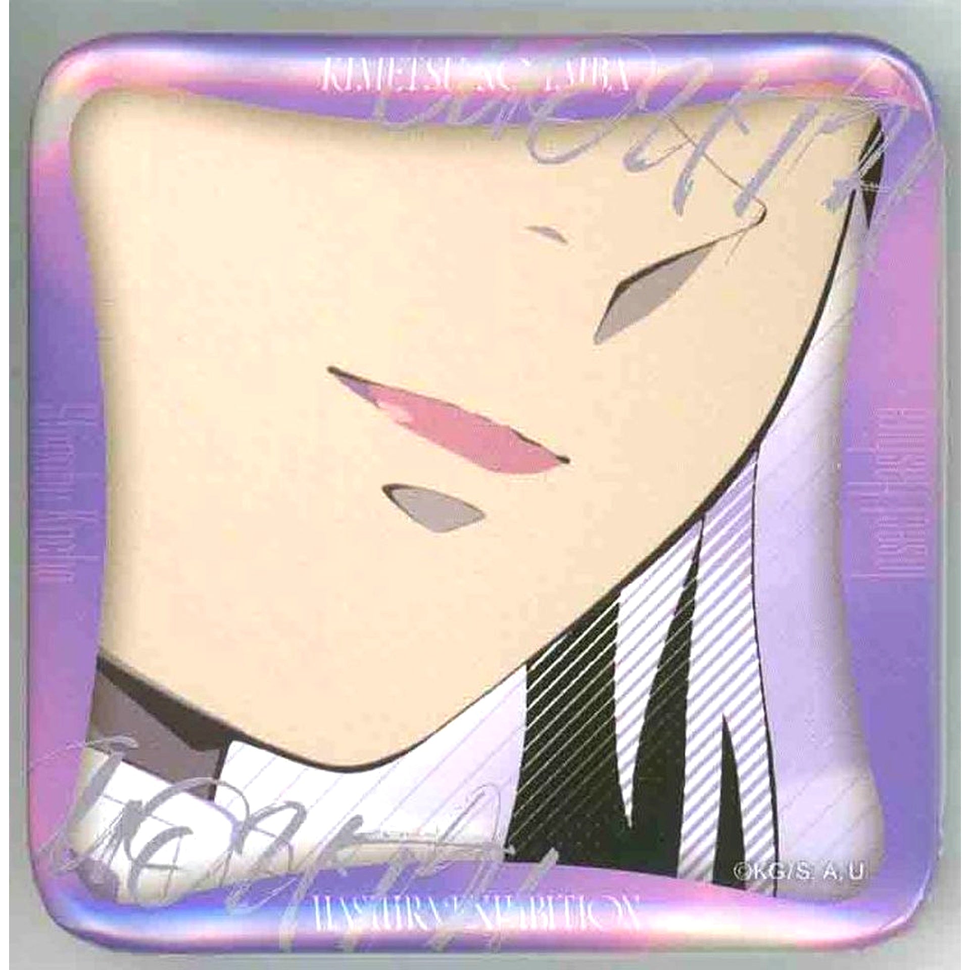 Shinobu Kocho Design 49 Anime Demon Slayer Hashira Exhibition And to the Infinity Castle Hashira Hyakkei Maniac Button 15 [USED]