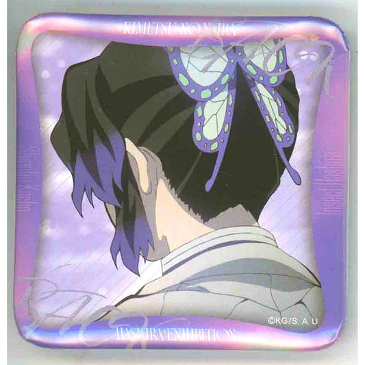 Shinobu Kocho Design 54 Demon Slayer: Kimetsu no Yaiba Hashira Exhibition And to the Infinity Castle Hashira Hyakkei Maniac Button 15 [USED]