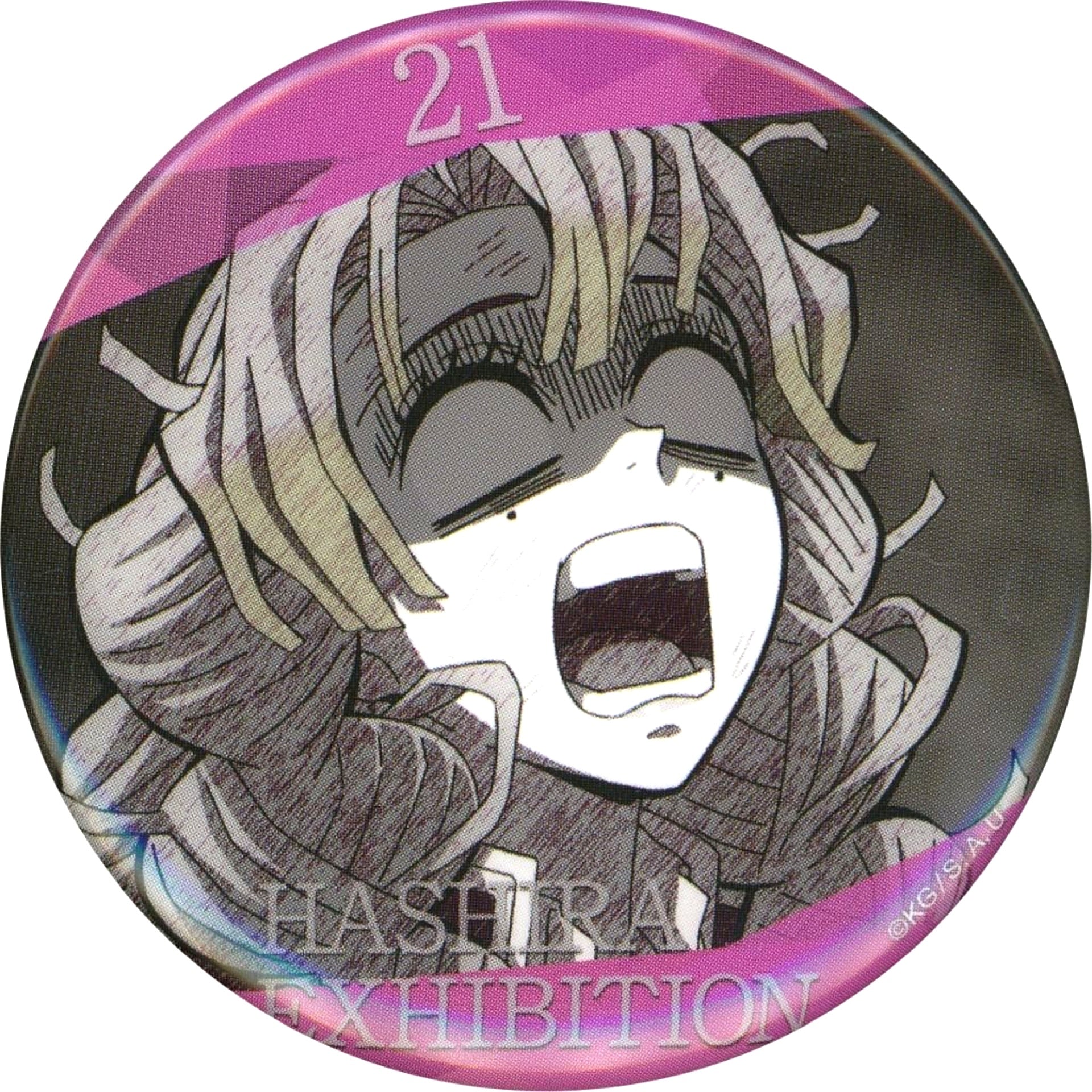 Mitsuri Kanroji Design 21 Demon Slayer: Kimetsu no Yaiba Hashira Exhibition -And to the Infinity Castle- Hashira 100 Views Emotional Button 40 [USED]