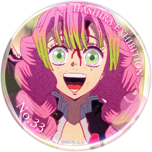 Mitsuri Kanroji Design 33 Anime Demon Slayer Hashira Exhibition And To The Infinity Castle 100 Views of Hashira Emotional Button 40 [USED]