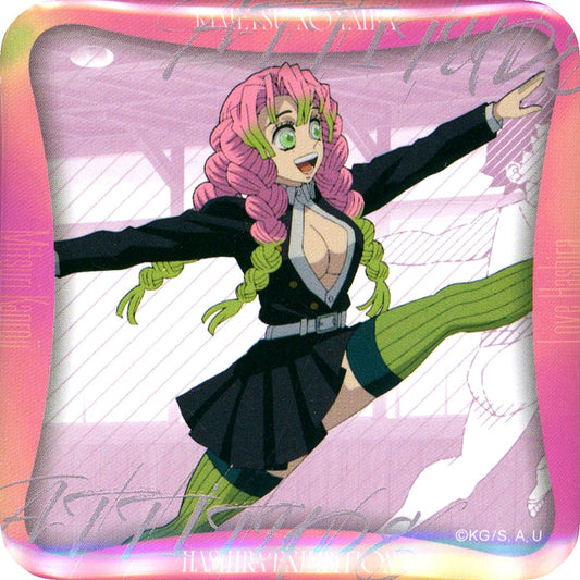 Mitsuri Kanroji Design 52 Demon Slayer: Kimetsu no Yaiba Hashira Exhibition And to the Infinity Castle Hashira Hyakkei Maniac Button 15 [USED]