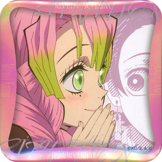 Mitsuri Kanroji Design 53 Demon Slayer: Kimetsu no Yaiba Hashira Exhibition And to the Infinity Castle Hashira Hyakkei Maniac Button 15 [USED]