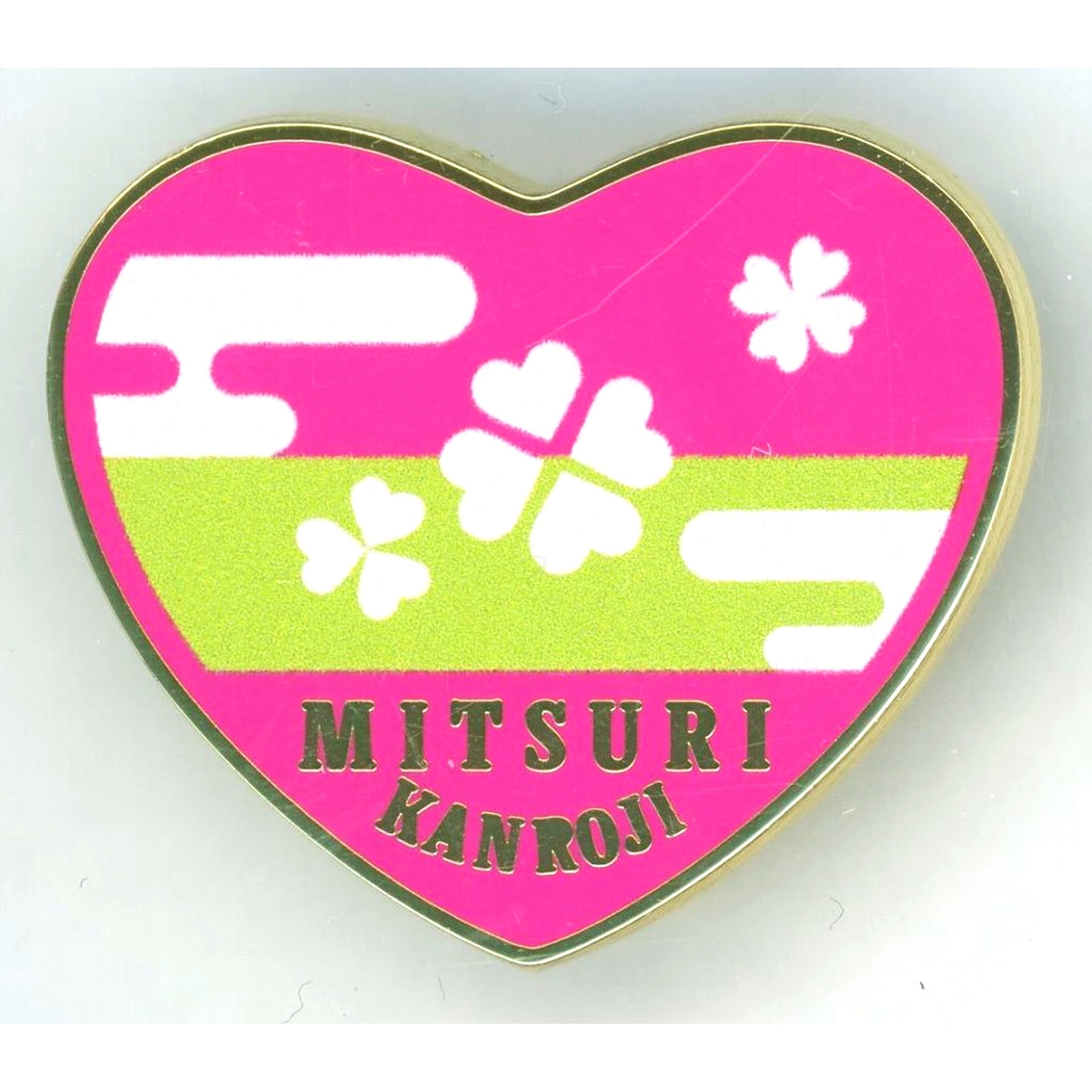 Mitsuri Kanroji Design 61 Anime Demon Slayer Hashira Exhibition And to the Infinity Castle Hashira Hyakkei Collection Pin 15 [USED]
