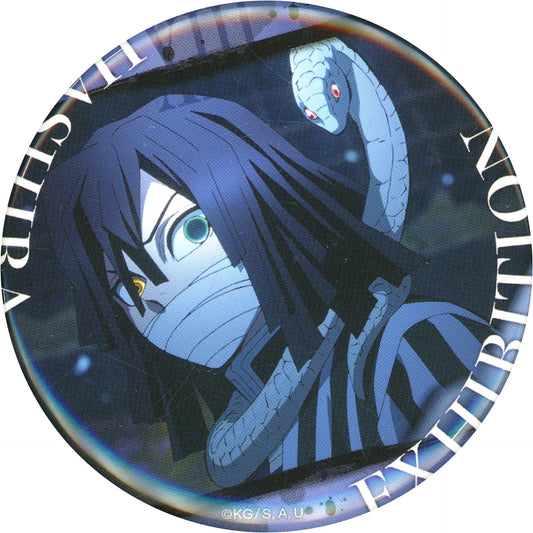 Obanai Iguro Design 13 Demon Slayer Emotional Button 40 Hashira Exhibition And to the Infinity Castle Hashira Hyakkei [USED]