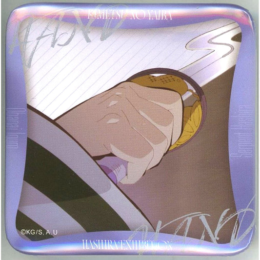 Obanai Iguro Design 45 Demon Slayer: Kimetsu no Yaiba Hashira Exhibition -And to the Infinity Castle- Hashira 100 Views Maniac Button 15 [USED]