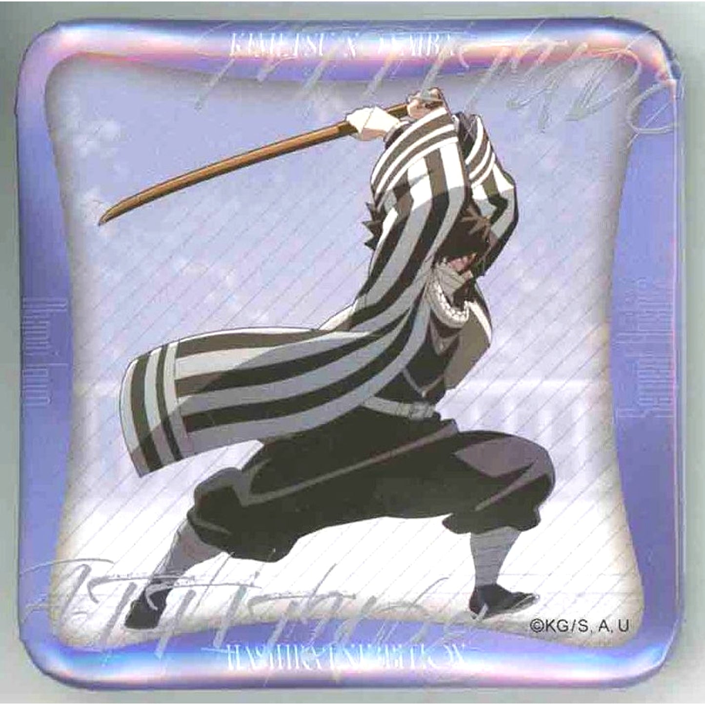 Obanai Iguro Design 51 Demon Slayer Anime Hashira Exhibition To the Infinity Castle Hashira 100 Views Maniac Button 15 [USED]